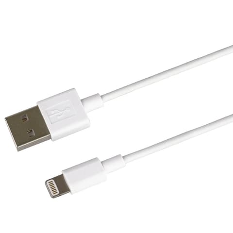 PREMIUMCORD USB Lightning Töltő/adat Fehér 3m KIPOD36