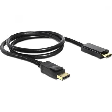 SHIVERPEAKS DisplayPort 1.2/1.2a HDMI 2.0 transformator Crno 2m 77492-2
