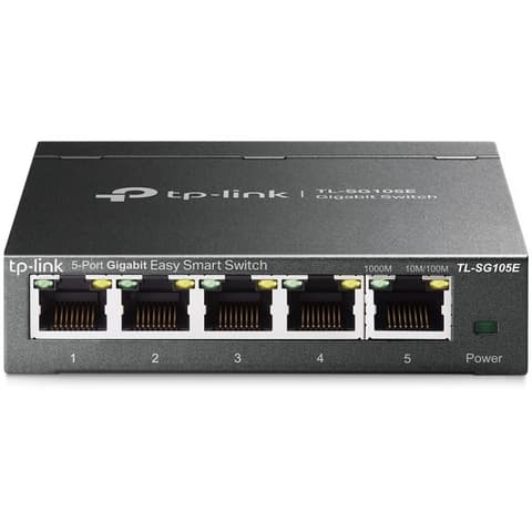 TP-LINK TL-SG105E 5 portos Easy Smart Switch Pro Switch