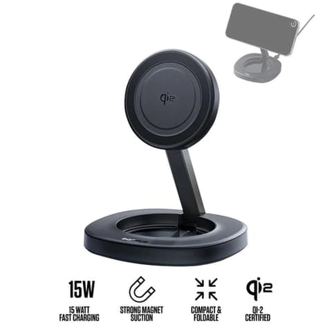 BASEUS EnerFill FF11 žica bez stalak za punjenje 15W +1m USB-C kabel crno