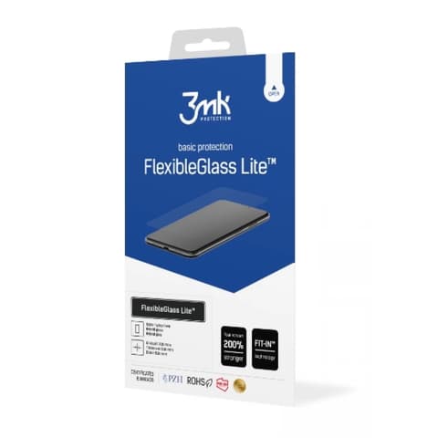 3MK iPhone 17 3MK FLEXIBLE GLASS LITE képernyővédő üveg 2.5D 6H ÁTLÁTSZÓ