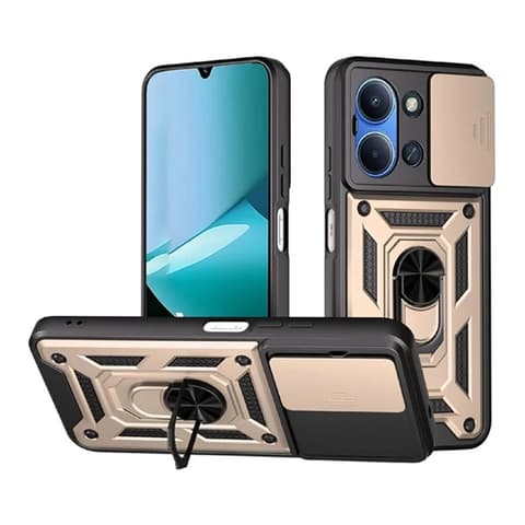 GIGAPACK redmi 15c 4g defender silikon telefonvédő ütésállóság zaštita kamere zlato