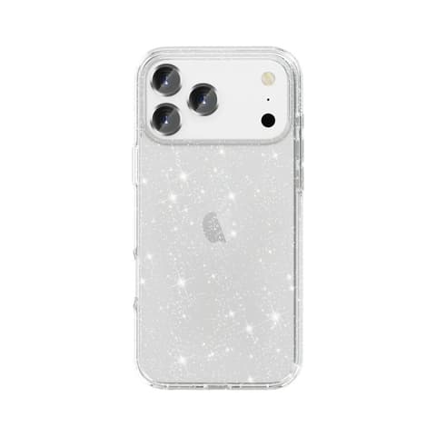CELLECT micaceu silicon spate iPhone 17 Pro / iPhone 18 Pro transparent