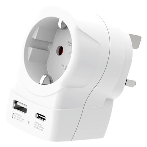SKROSS 1.500283-E Europe to UK USB AC20PD