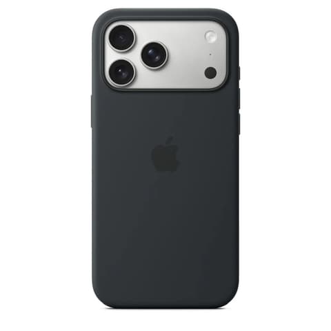 APPLE MagSafe rögzítésű szilikon tok iPhone 17 Pro Max / iPhone 18 Pro Max fekete MGFR4ZM/A
