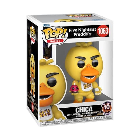 FUNKO Pop Games Five Nights at Freddys - Chica figura sütis variant