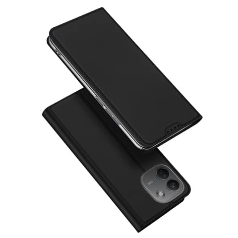 DUX DUCIS iPhone 17 Pro / iPhone 18 Pro DUX DUCIS SKIN X PRO tok álló bőr hatású FLIP MagSafe FEKETE