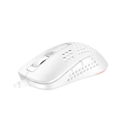 AVAX LW01 RGB gamer egér fehér