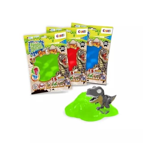 CRAZE MAGIC SLIME - Bag Surprise Dino meglepetés dinoszaurusz figura