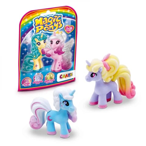CRAZE MAGIC PONYS - Foilbag meglepetés egyszarvú figura