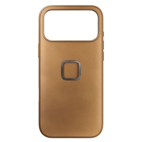 PEAK DESIGN Everyday Clarino back plates Apple iPhone 17 Pro Max / iPhone 18 Pro Max svetlo braon