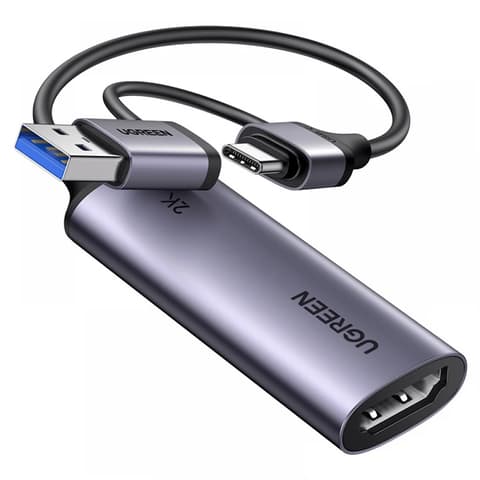 UGREEN CM629 2K 30Hz HDMI-ről USB-re történő videofelvételi kártya