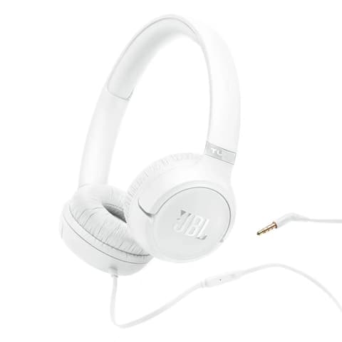 JBL T530 wired headphone white
