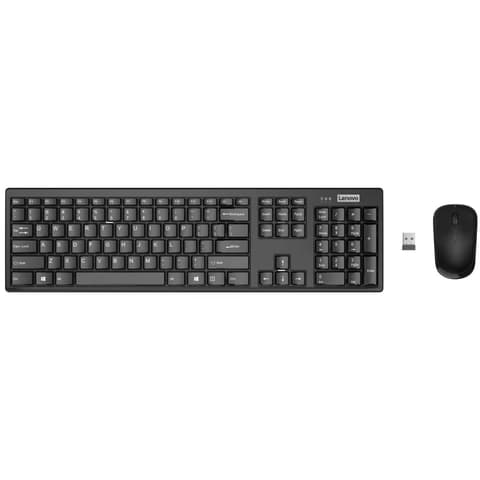 LENOVO GX31Q28916 100 Vezeték nélküli billentyűzet és egér Angol fekete
