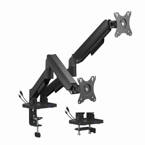 GEMBIRD MA-DA2U-01 Monitor Stand dupla auf den Tisch reparierbar 17"-32"