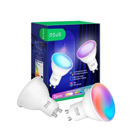 NOUS P8 smart Tuya Wi-Fi RGB Birne GU10 2pcs