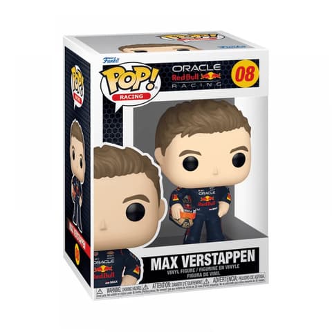 FUNKO Pop Formula 1 - Max Verstappen figura sisakos változat