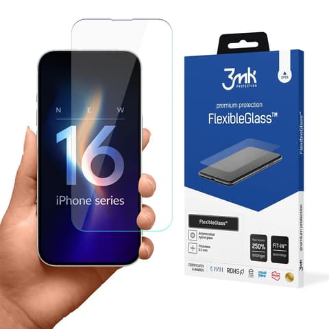 3MK FlexibleGlass képernyővédő iPhone 16