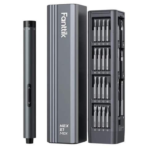 FANTTIK E1 Max 3.7V elektromos csavarhúzó készlet szürke