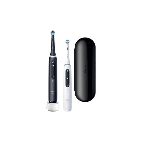 ORAL-B iO 5 Duo electric periuţă de dinţi negru-alb