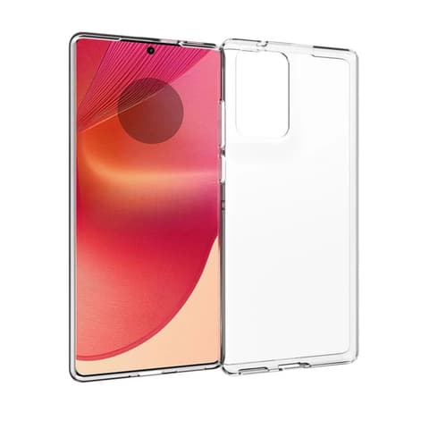 CELLECT Silizium Rückblatt Motorola Edge 50 Fusion 5G transparent