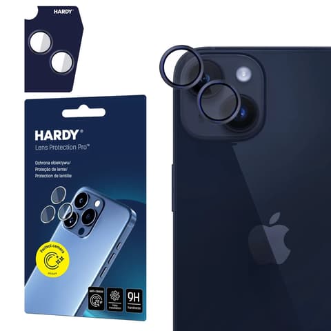 3MK Hardy Lens Protection Pro Kamera lencsevédő iPhone 14/14 Plus grafit