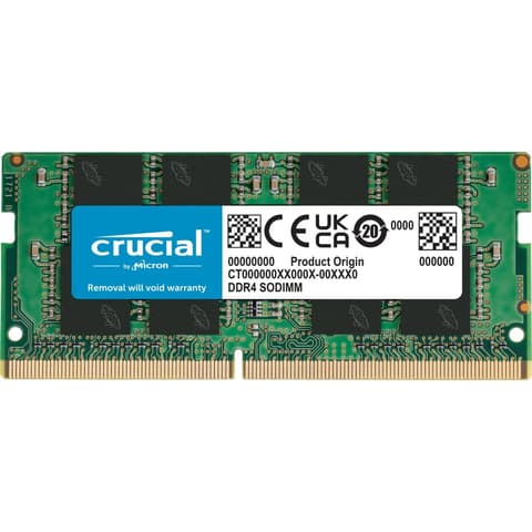 CRUCIAL 16GB Basics Notebook DDR4 3200MHz CL22 CB16GS3200