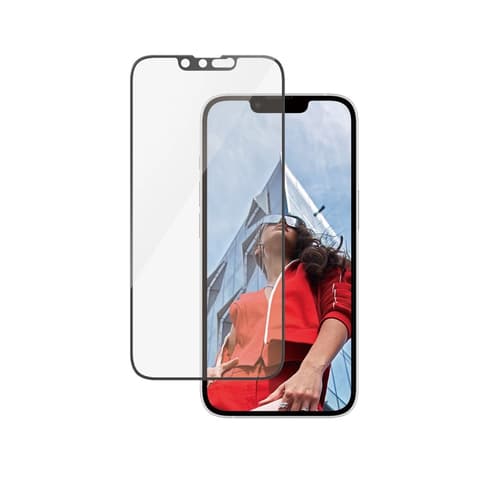 PANZERGLASS Screen Protector Ultra Wide Fit Bürste iPhone 16e/14/13/13 Pro