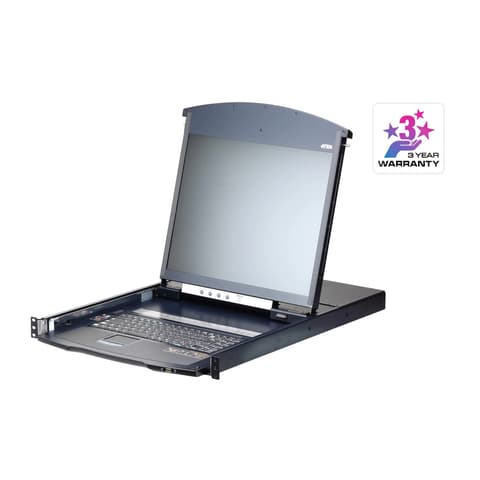 ATEN 1-Local/1-Remote Access 8-Port Multi-Interface KL1108V