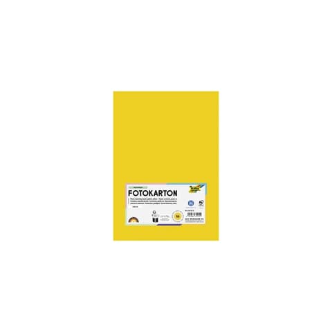 BRINGMANN FOLIA PAPER Dekorkarton A4 300g 50 lap gold yellow