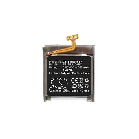 CAMERON SINO Li-Polymer akku 3.88V/380mAh Samsung Galaxy Watch 5 eSIM 44mm black