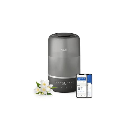 PHILIPS HU1510/03 1000 Series umidificator Szénszürke/Ezüst