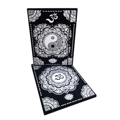 A-GAMES Colorvelvet Gumis mappa és filctoll - Mandala