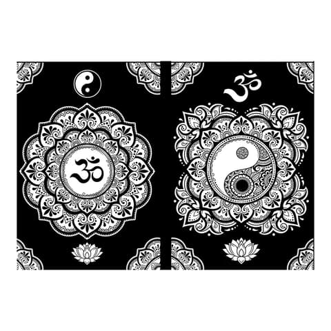 A-GAMES Colorvelvet Füzet A5 és filctoll - Mandala