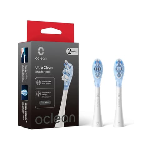 OCLEAN Ultra Clean electric periuţă de dinţi de schimb fej (2db) alb