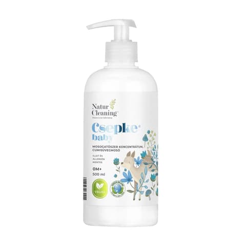 NATURCLEANING Csepke Baby dish soap concentrate cumisüveghez 0m+ 500 ml