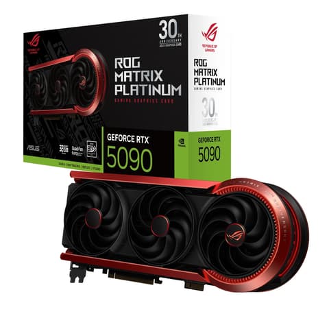 ASUS ROG-MATRIX-RTX5090-P32G-30TH ROG Matrix Platinum 30th Anniversary Edition GeForce RTX 5090 32GB GDDR7 DLSS4