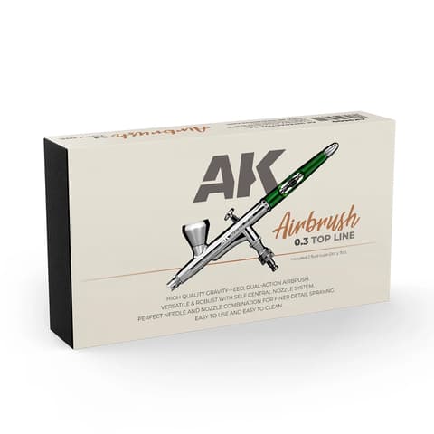 AK INTERACTIVE Airbrush Top Line 0.3 airbrush gun