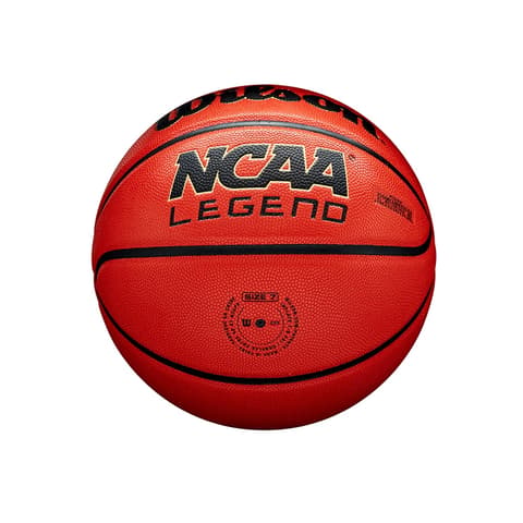 WILSON SPORT Basketball NCAA Legend size: 7 orange and black