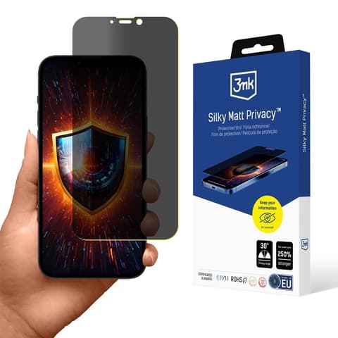 3MK Silky Matt Privacy ochranná fólia Apple iPhone 14 Plus-hoz