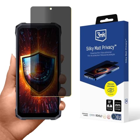 3MK Silky Matt Privacy védőfólia ALIGATOR Hotwav T7-hez