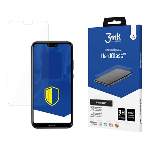 3MK HardGlass edzett üveg fólia Huawei P20 Lite-hez