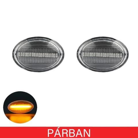Fiat 500 futófényes LED oldal index pár VRGG-1176