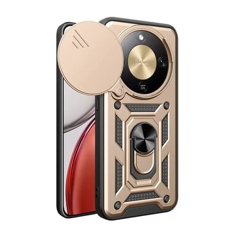 GIGAPACK Defender silikon telefonvédő tartógyűrűvel zlato 180150 GP-180150