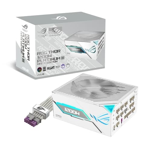 ASUS ROG Thor 1200W Platinum III White Edition