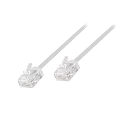 LOGILINK Cat.6A Slim High-Flex patch cable white 10m CQ3091U