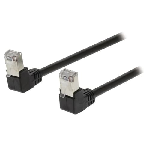 NEDIS Valueline SF/UTP Cat5e patch kabel RJ45 3m crno VLCP85127B30