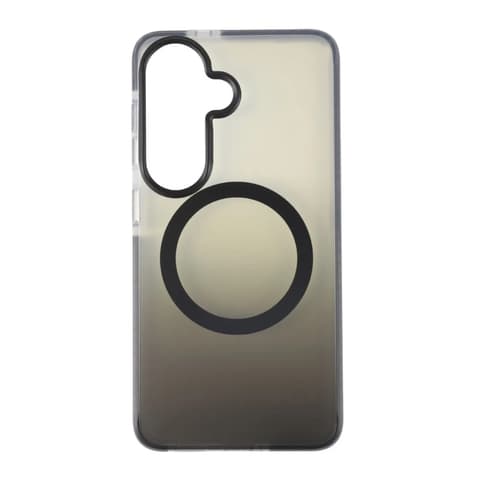 CELLECT Magnetisch Silizium Hülle Samsung Galaxy S26+ schwarz-transparent