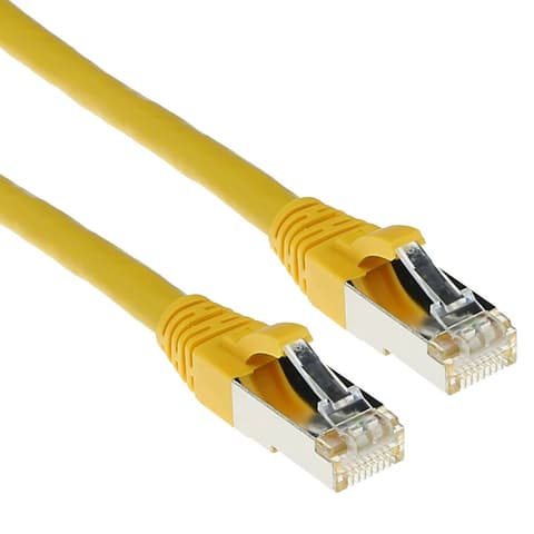 ACT CONNECTIVITY S-FTP CAT6A veza Žuta 1.5m FB6851