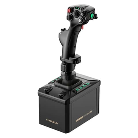 MOZA Flight AB6 Szimulátor szett (Direct Drive 6Nm 15bit AB6 FFB Bázis MHG Flightstick) AS017